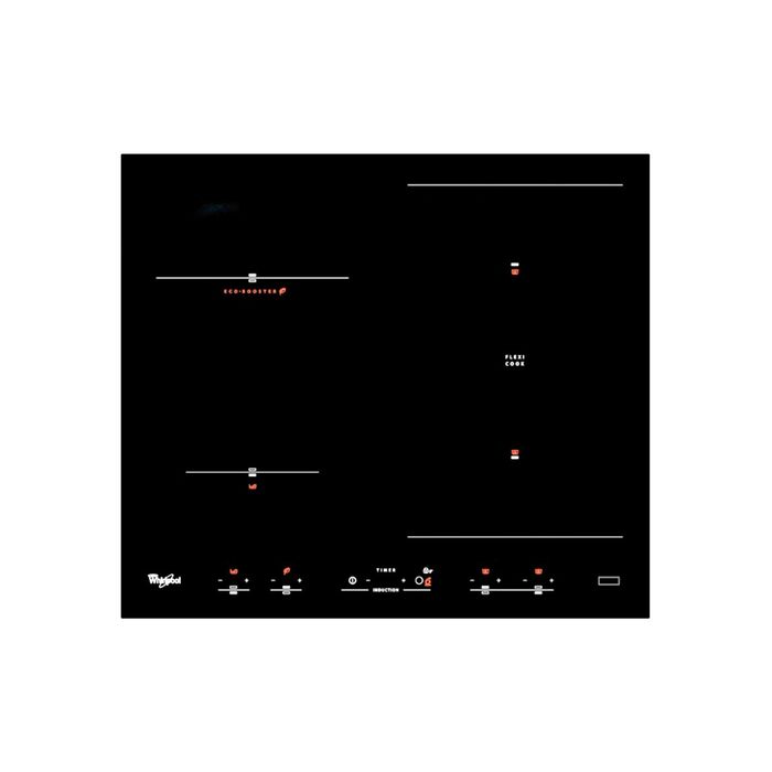 Варочная поверхность Whirlpool ACM 918/BA, электрическая, 4 конфорки, черный