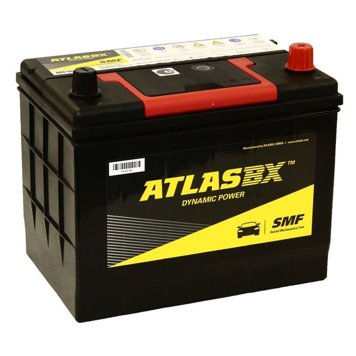 Аккумуляторная батарея Atlas 72 Ач, обратная полярность MF 90D26L