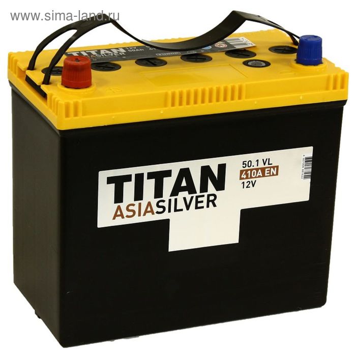 фото Аккумуляторная батарея titan asia silver 50 ач