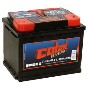 

Аккумуляторная батарея Cobat 62 Ач, обратная полярность Energy 6СТ-62.0