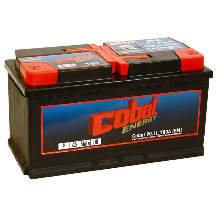 Аккумуляторная батарея Cobat 90 Ач Energy 6СТ-90.1