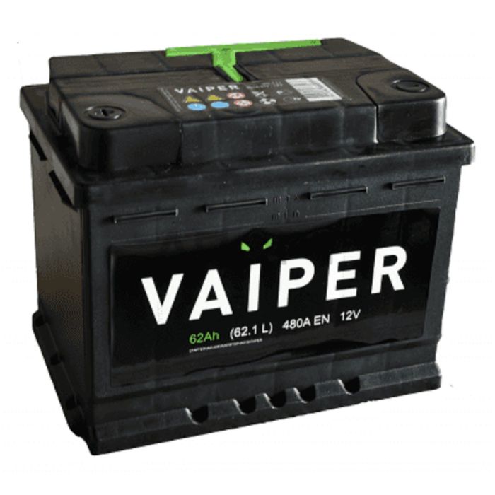 Аккумуляторная батарея Vaiper 62 Ач 6СТ-62.1