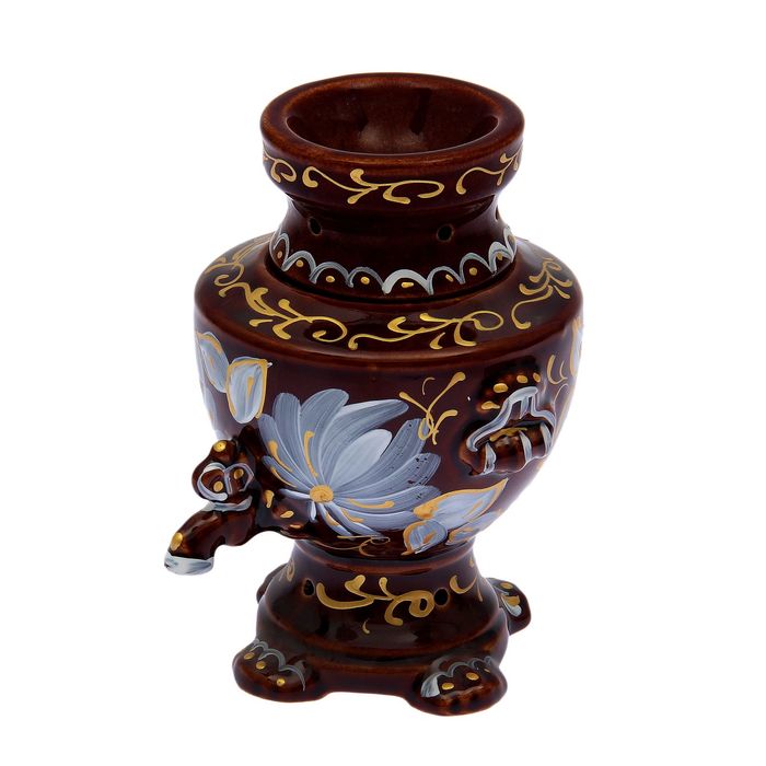 Аромалампа "Самовар" коричневая