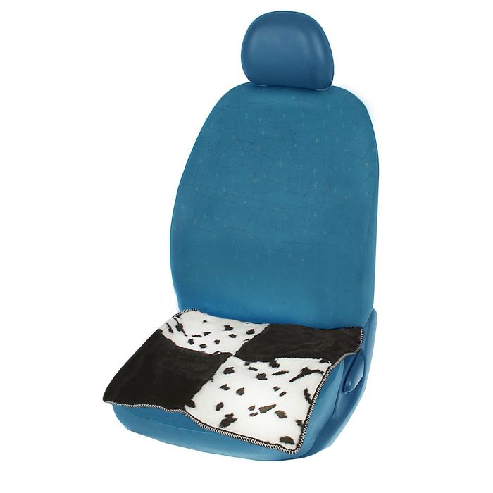 Накидка на сиденье, 48х48 см, шерсть 100%, МИКС