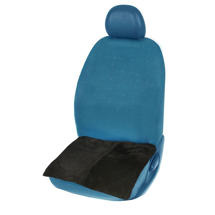 Накидка на сиденье, 48х48 см, шерсть 100%, МИКС