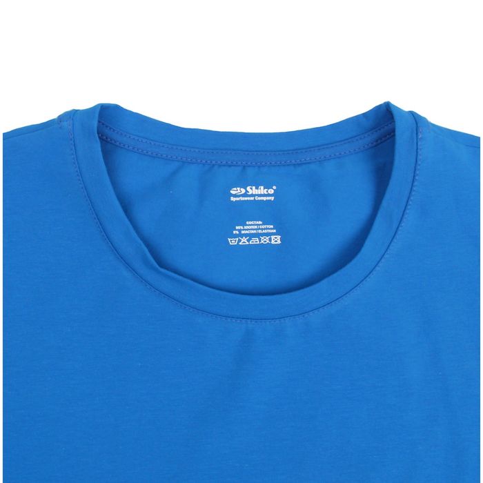 Футболка мужская арт.022F73-2 цвет лазурный, рост 170, р-р 44 (S)