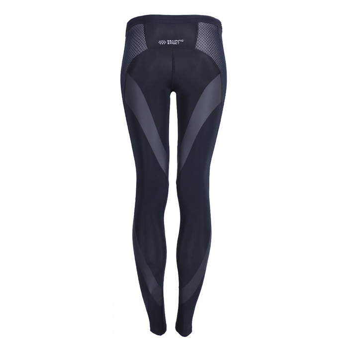 Легинсы женские спортивные компрессионные арт.275F16 цвет чёрный, рост 168, р-р 48 (L)