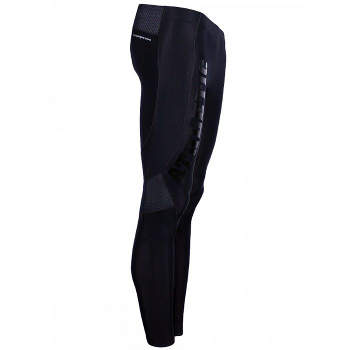 Тайтсы мужские компрессионные арт.275F19 цвет чёрный, рост 188, р-р 54-56 (XXL)