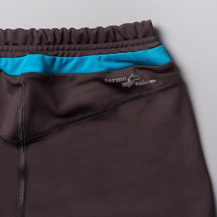 Легинсы женские "Termo Balance" 420F12 цвет серый, р-р 50 (XL)