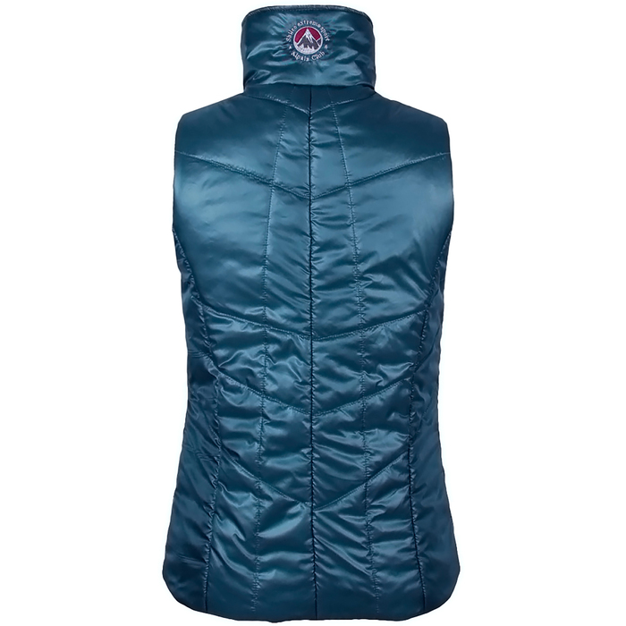 Жилет женский утепленный арт.610F24 сине-зеленый, рост 168, р-р 42-44 (S)