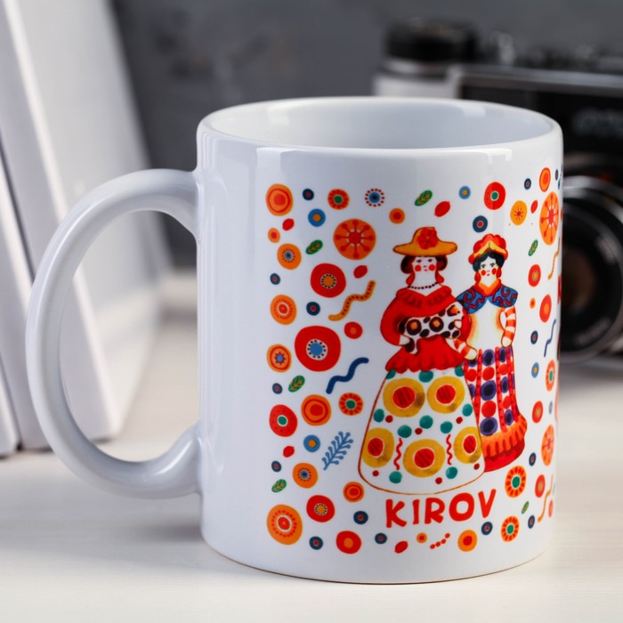 Кружка с сублимацией "Киров. Дымковская игрушка"