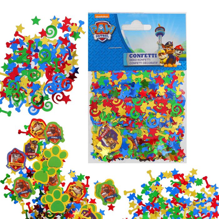 Конфетти "Щенячий патруль", 3 вида, 34 г