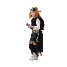 Карнавальный костюм «Баба-яга», 5-7 лет, рост 122-134 см от Сима-ленд