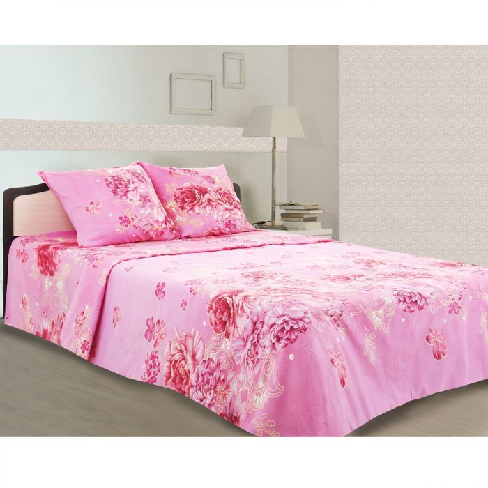 Постельное бельё 2 сп., Краса "Лаура" размер 173х215 см, 175х214 см, 70х70 см - 2 шт.