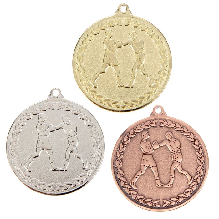 Медаль тематическая 057 "Бокс" бронза