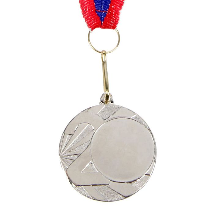 Медаль под нанесение 050 диам 4 см. Цвет сер