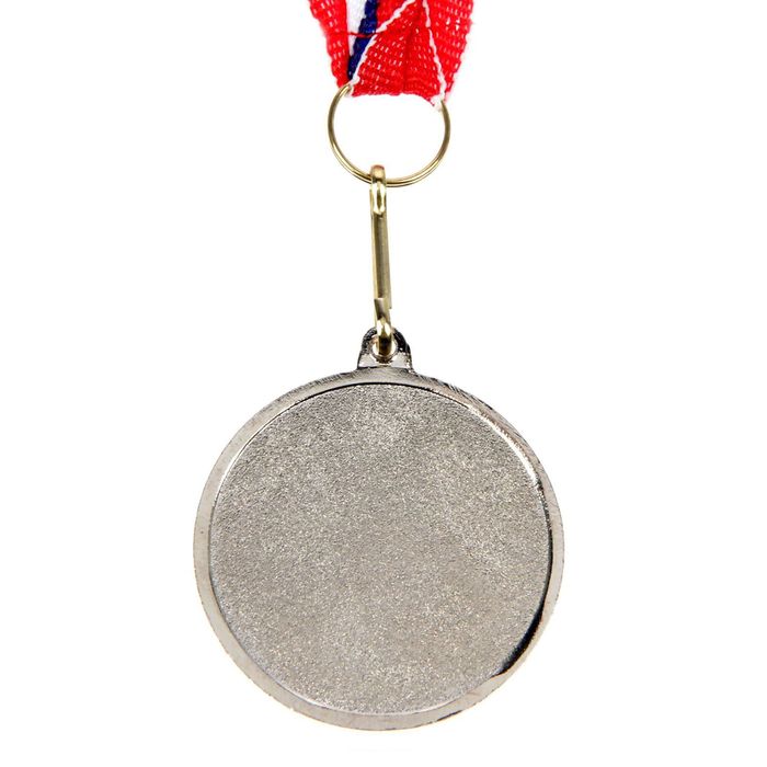 Медаль под нанесение 050 диам 4 см. Цвет сер