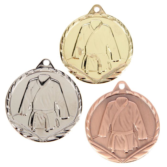 Медаль тематическая 059 "Дзюдо" бронза