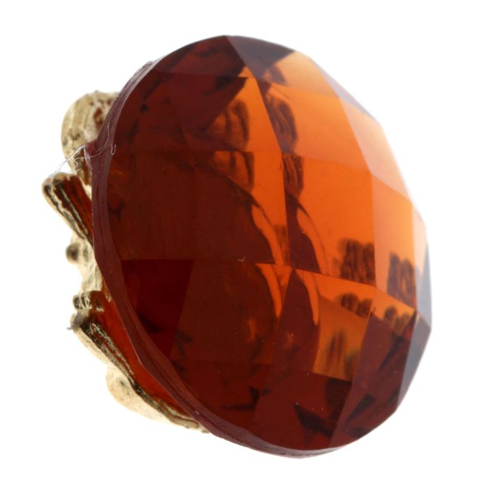 Сувенир-фигурка в кошелек на оранжевом камне "Жаба с монеткой"