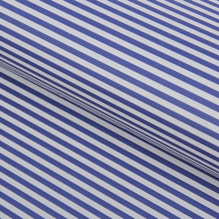 Бумага двухсторонняя "Полосы", синие, 80 г/м², 60 х 60 см