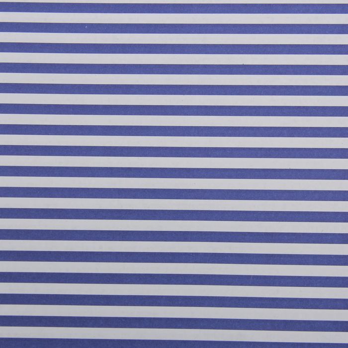 Бумага двухсторонняя "Полосы", синие, 80 г/м², 60 х 60 см
