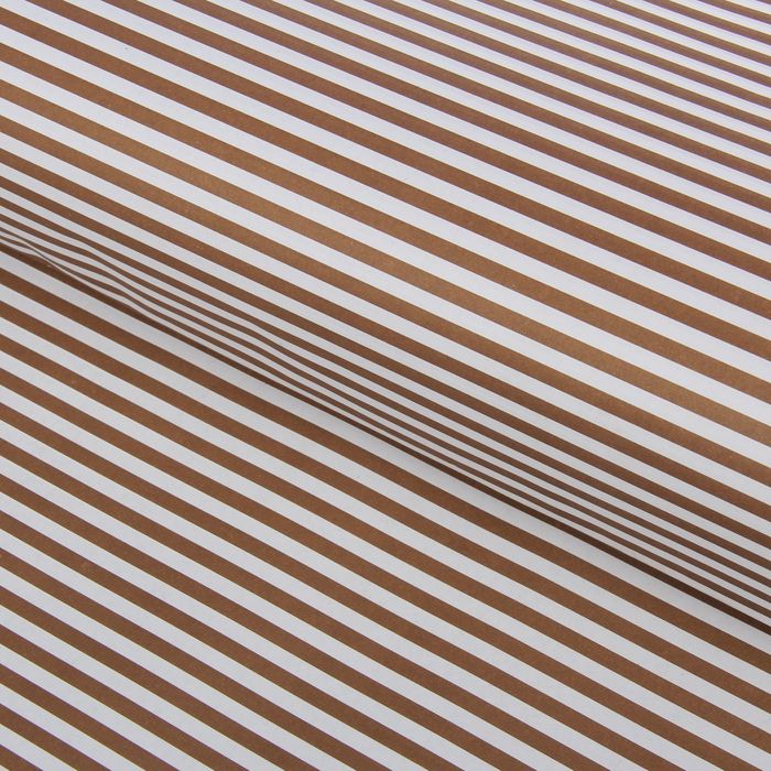 Бумага двухсторонняя "Полосы", коричневые, 80 г/м², 60 х 60 см