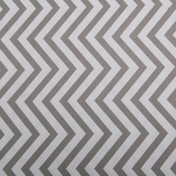 Бумага двухсторонняя "Зигзаги", серые, 80 г/м², 60 х 60 см
