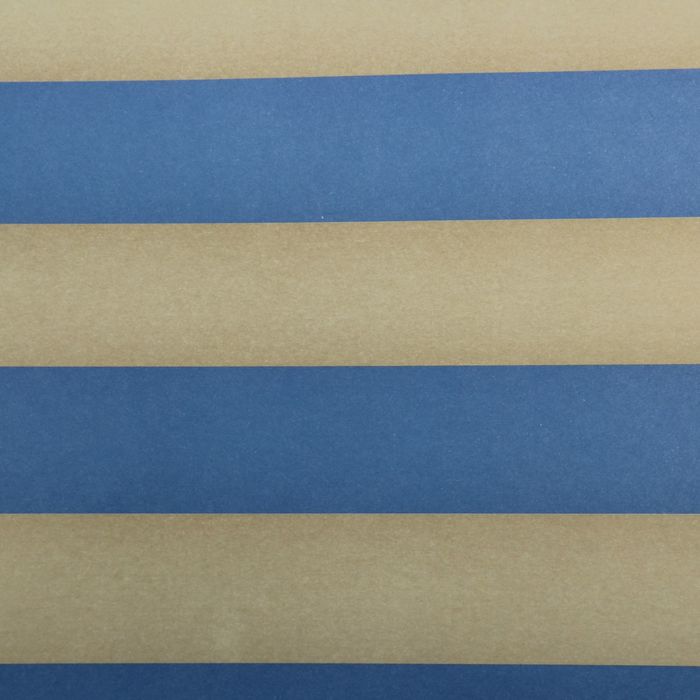Бумага двухсторонняя "Полосы", синие, 120 г/м², 60 х 60 см