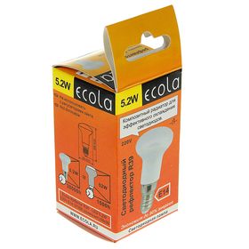 

Лампа светодиодная Ecola Ecola Reflector, R39, 5.2 Вт, Е14, 2700 K, 69x39