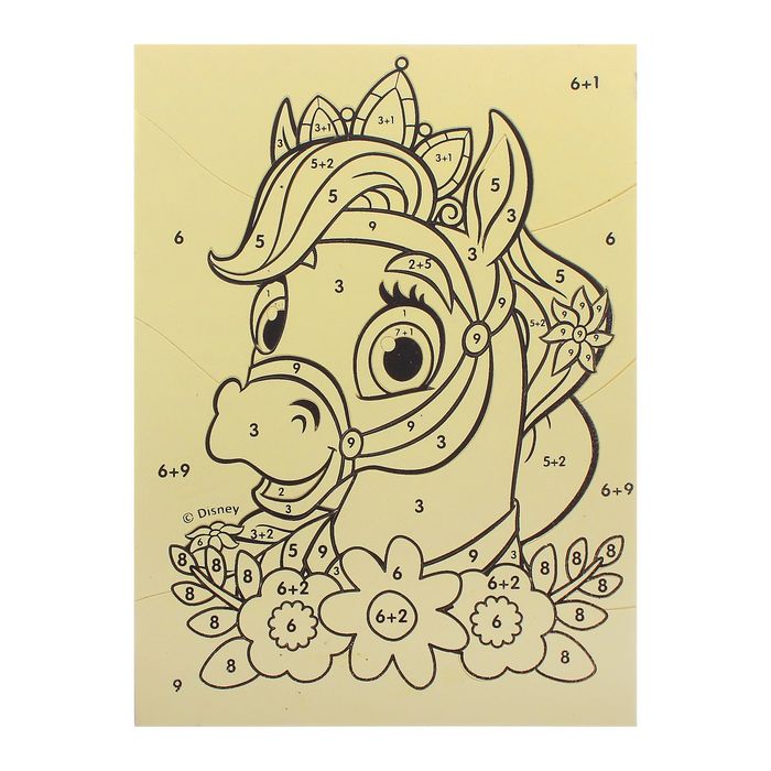 Фреска-открытка песком "Исполнения желаний", Принцессы + блёстки