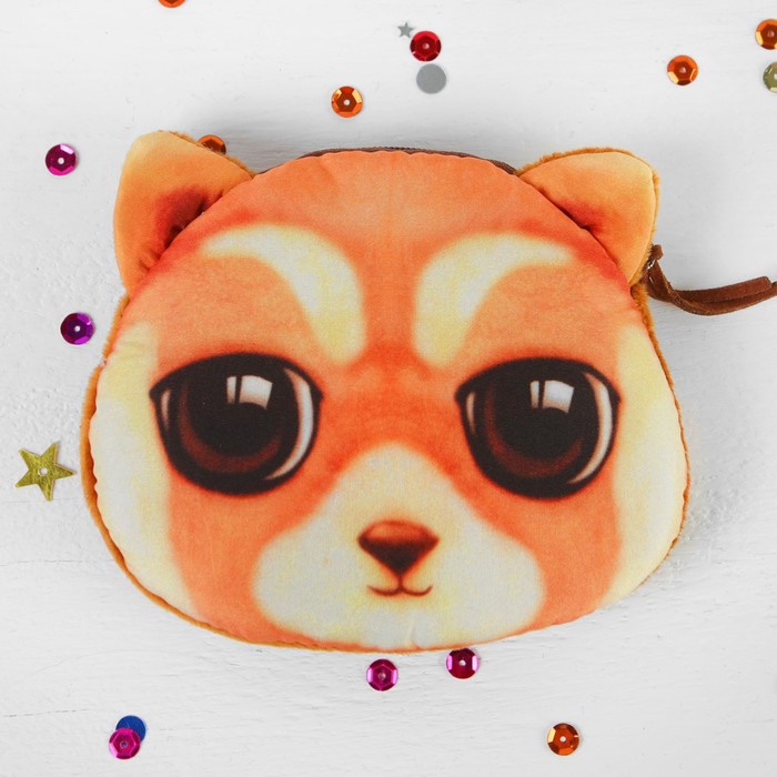 Мягкий кошелёк "Рыжий котик"