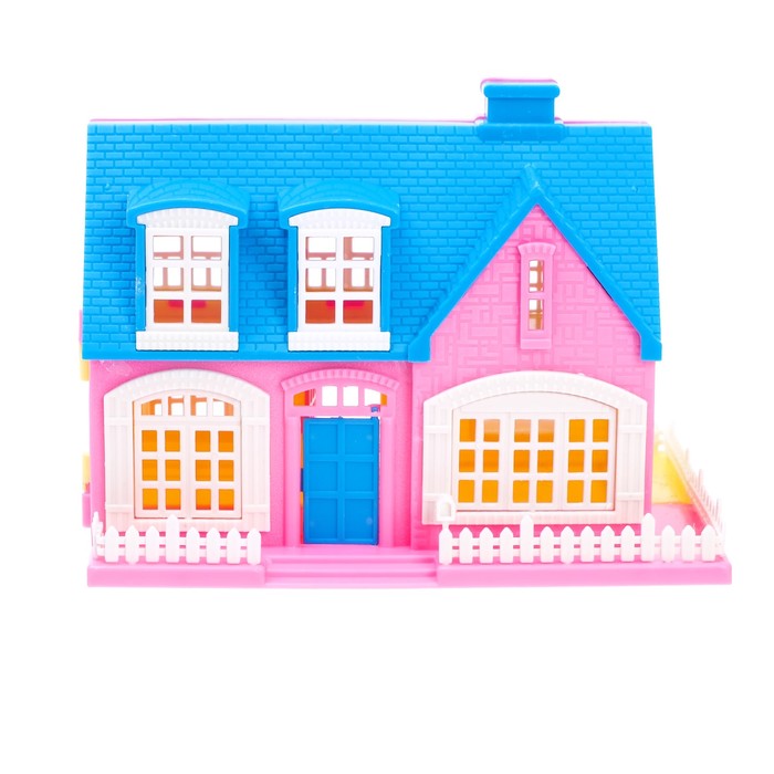 Дом для кукол "Создай уют", складной, с мебелью и аксессуарами
