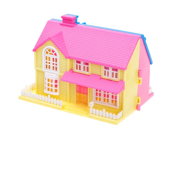 Дом для кукол "Создай уют", складной, с мебелью и аксессуарами