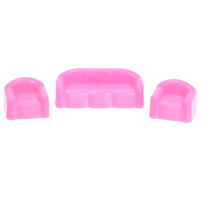 Дом для кукол "Создай уют", складной, с мебелью и аксессуарами