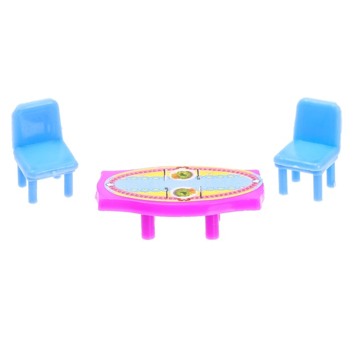 Дом для кукол "Создай уют", складной, с мебелью и аксессуарами