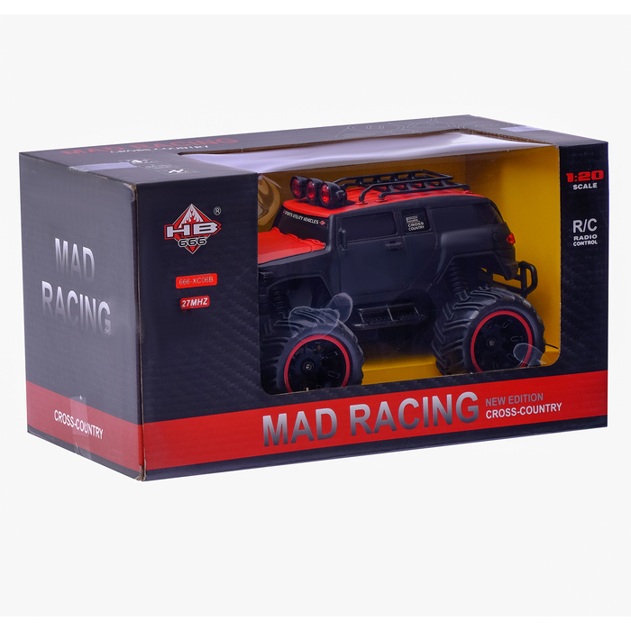 Машина радиоуправляемая "Бигфут", работает от батареек, масштаб 1:20