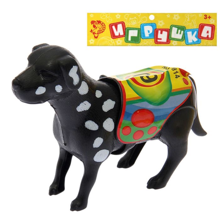 Игрушка заводная "Далматин", ходит, цвета МИКС