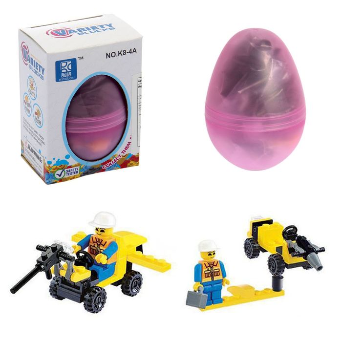 Конструктор в яйце «Спецтранспорт», МИКС