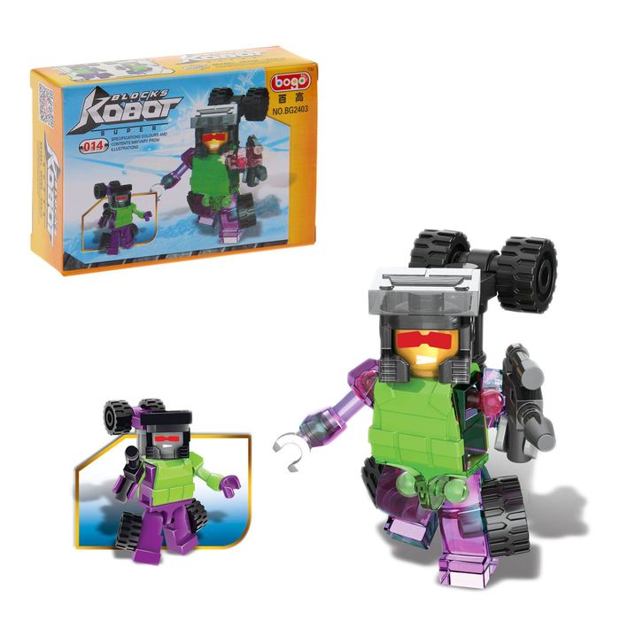 Конструктор «Робот Гонка», 27 деталей