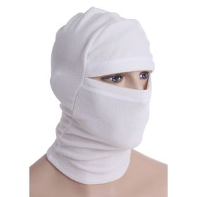 Шлем — маска «Ниндзя», цвет белый Ош