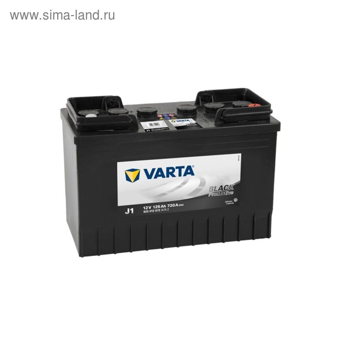 фото Аккумуляторная батарея varta 125 ач, обратная полярность pro-motive black 625 012 072