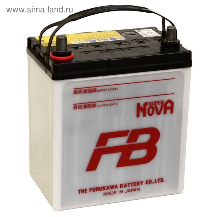 фото Аккумуляторная батарея fb super nova 38 ач т/кл 40b19r furukawa battery