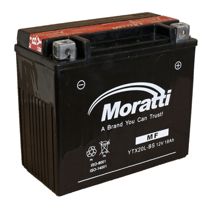 Аккумуляторная батарея Moratti 18 Ач YTX20L-BS