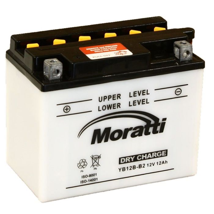 Аккумуляторная батарея Moratti 12 Ач YB12B-B2