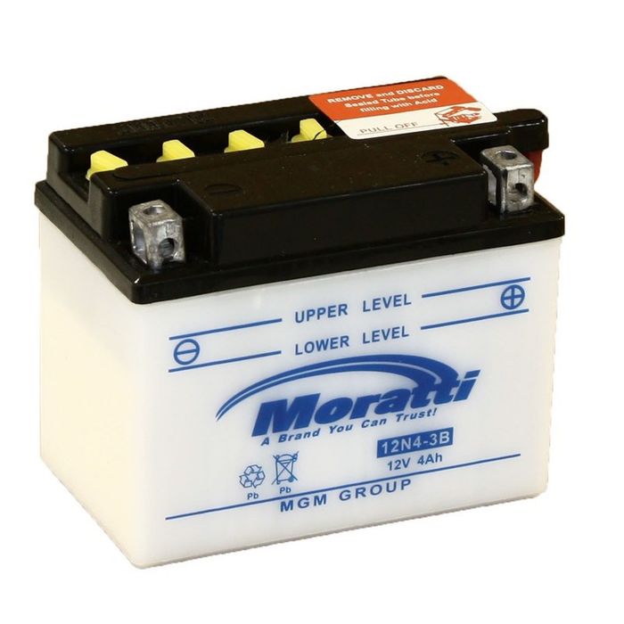 Аккумуляторная батарея Moratti 4 Ач 12N4-3B