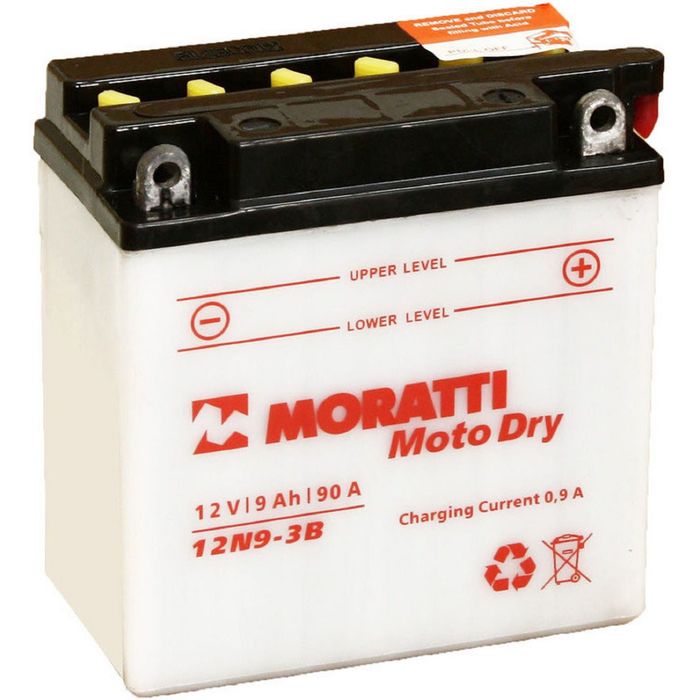 Аккумуляторная батарея Moratti 9 Ач 12N9-3B