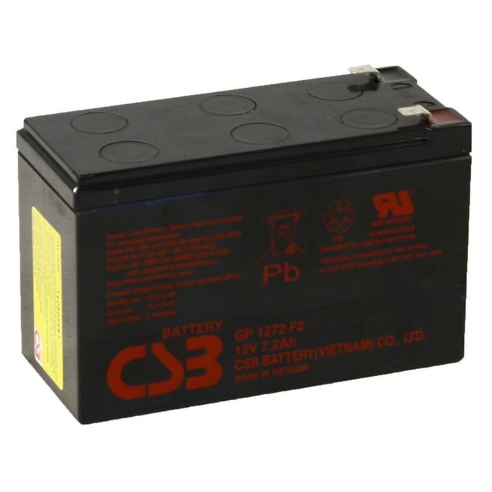Аккумуляторная батарея CSB 7.2 Ач 12 Вольт GP 1272