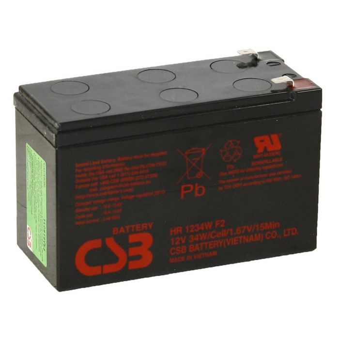 Аккумуляторная батарея CSB 9 Ач 12 Вольт HR 1234W