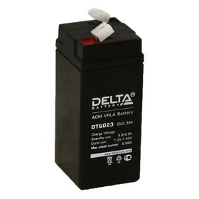 Аккумуляторная батарея Delta 2,3 Ач 6 Вольт DT 6023 Ош