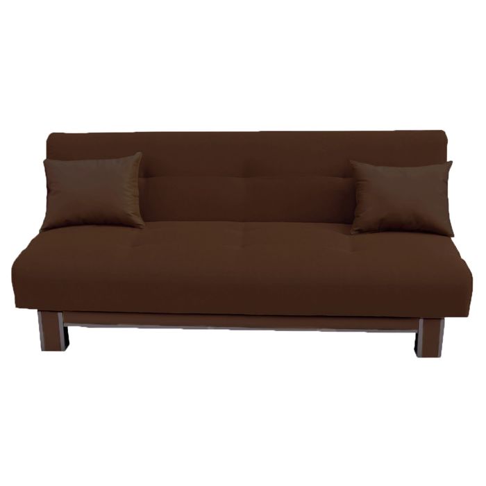 Диван-кровать "Поло-эконом" 1920 х 970 х 860 мм, ткань, цвет brown